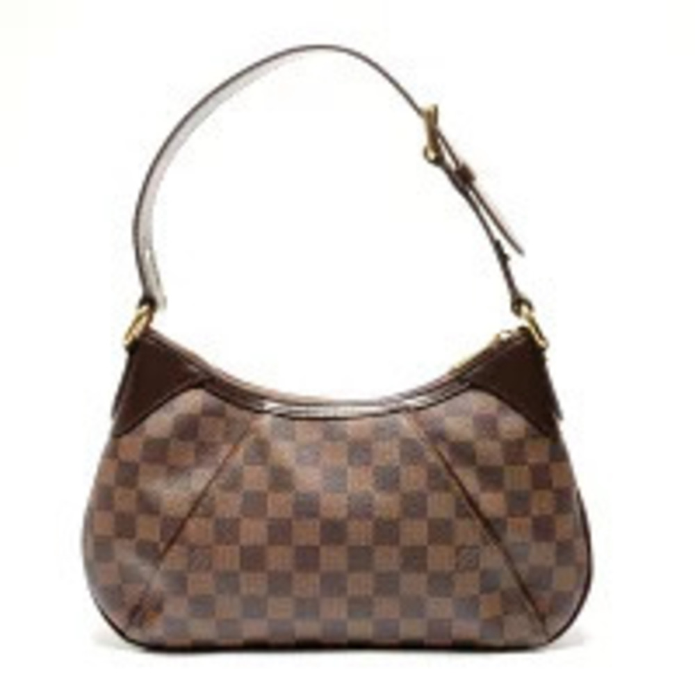 Louis Vuitton Shoulder Bag Brown Thames Damier